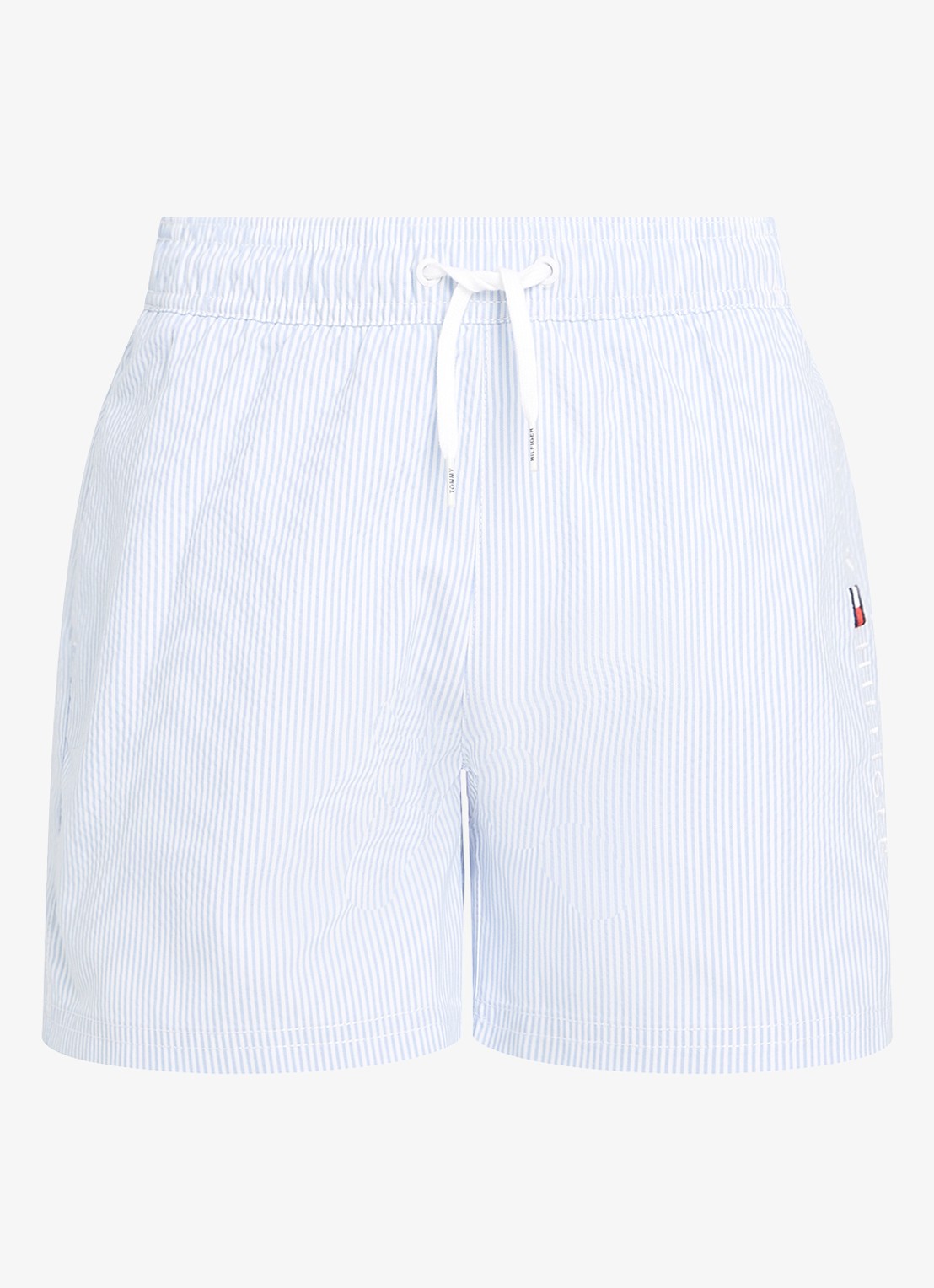 Tommy Hilfiger Zwemshorts met steekzakken  - voorkant 2 wit