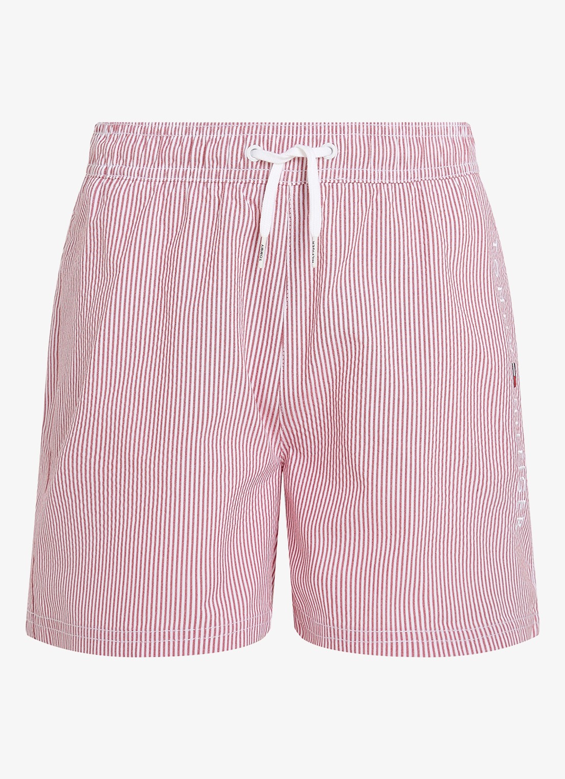 Tommy Hilfiger Zwemshorts met steekzakken  - voorkant rood