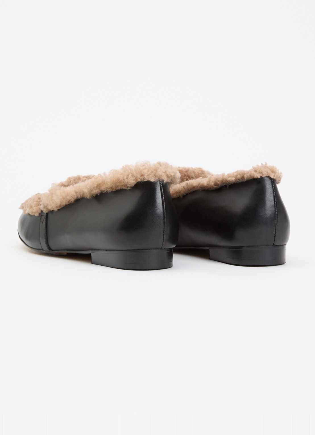 Toral Lily loafer van leer - achterkant 3 zwart