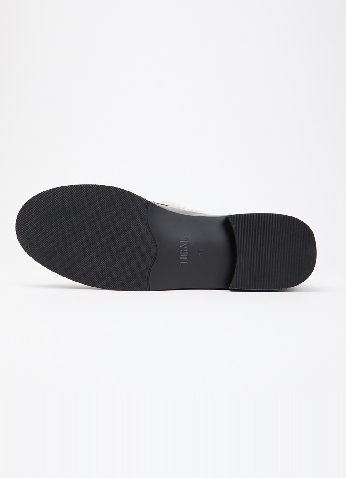 Toral Noa Flo loafer van leer  - detail 4 donkerbruin