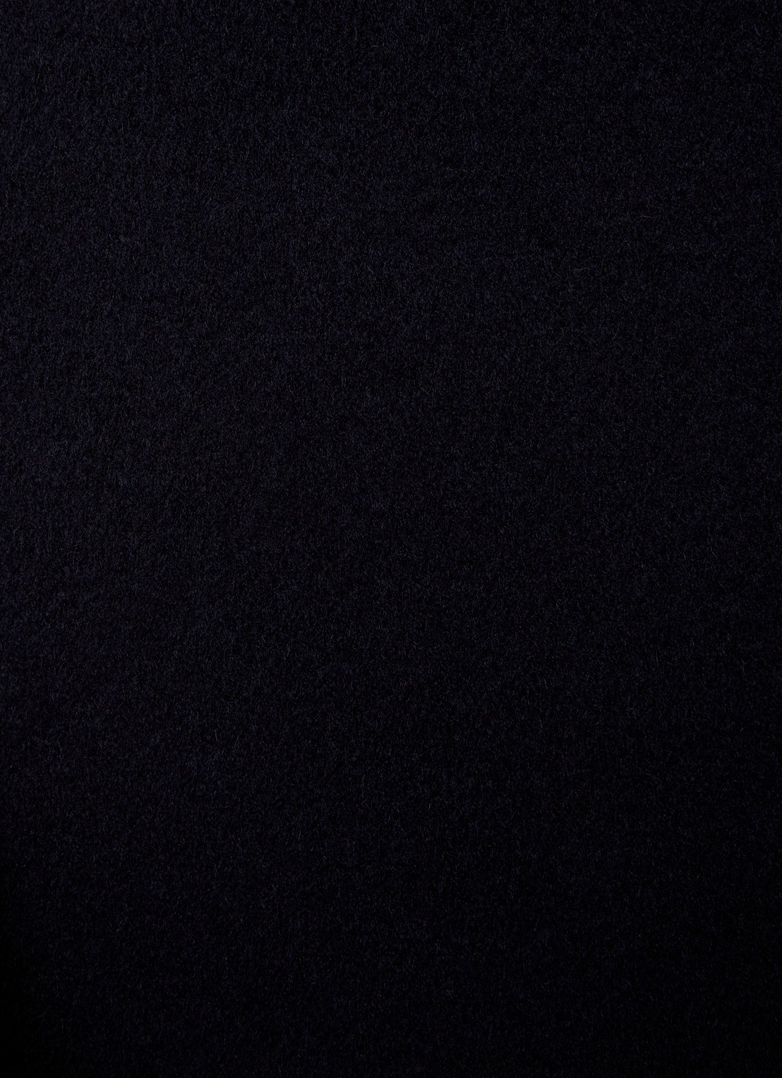 TOTEME Midi rok van wol met split - detail 2 donkerblauw