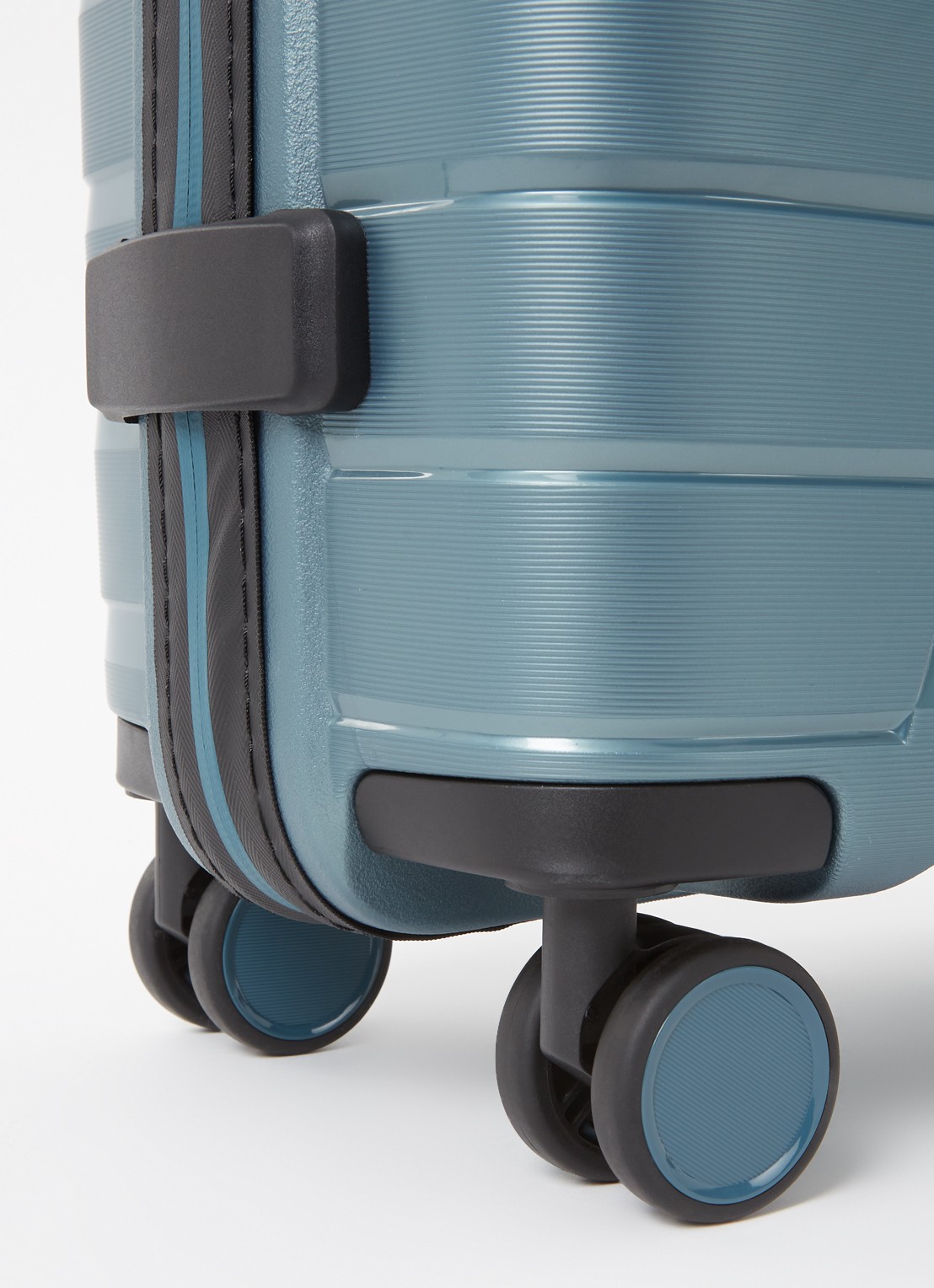 Travelite Air Base 4 Wiel trolley 55 cm - detail blauwgrijs