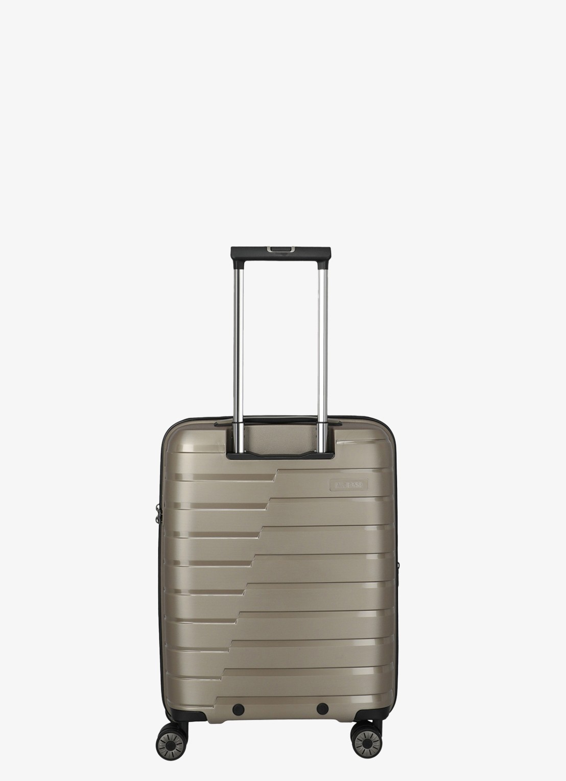 Travelite Air Base S vergrootbare spinner 55 cm - achterkant 5 donkerbeige