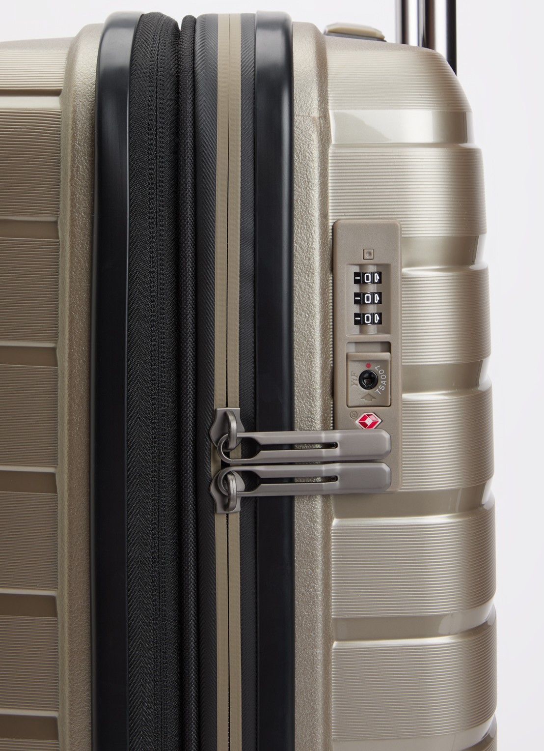 Travelite Air Base S vergrootbare spinner 55 cm - detail 4 donkerbeige