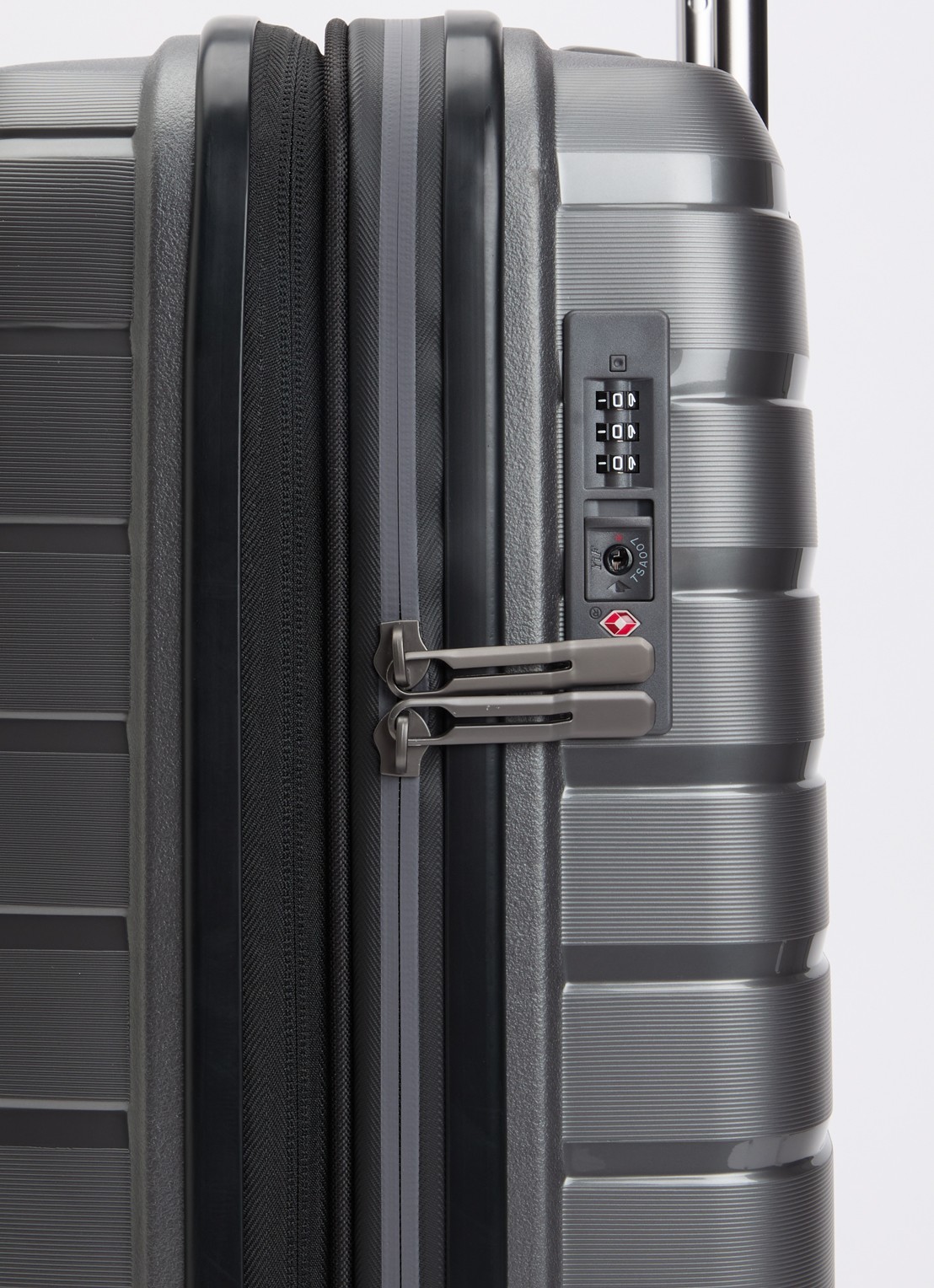 Travelite Air Base S vergrootbare spinner 55 cm - detail 4 donkergrijs