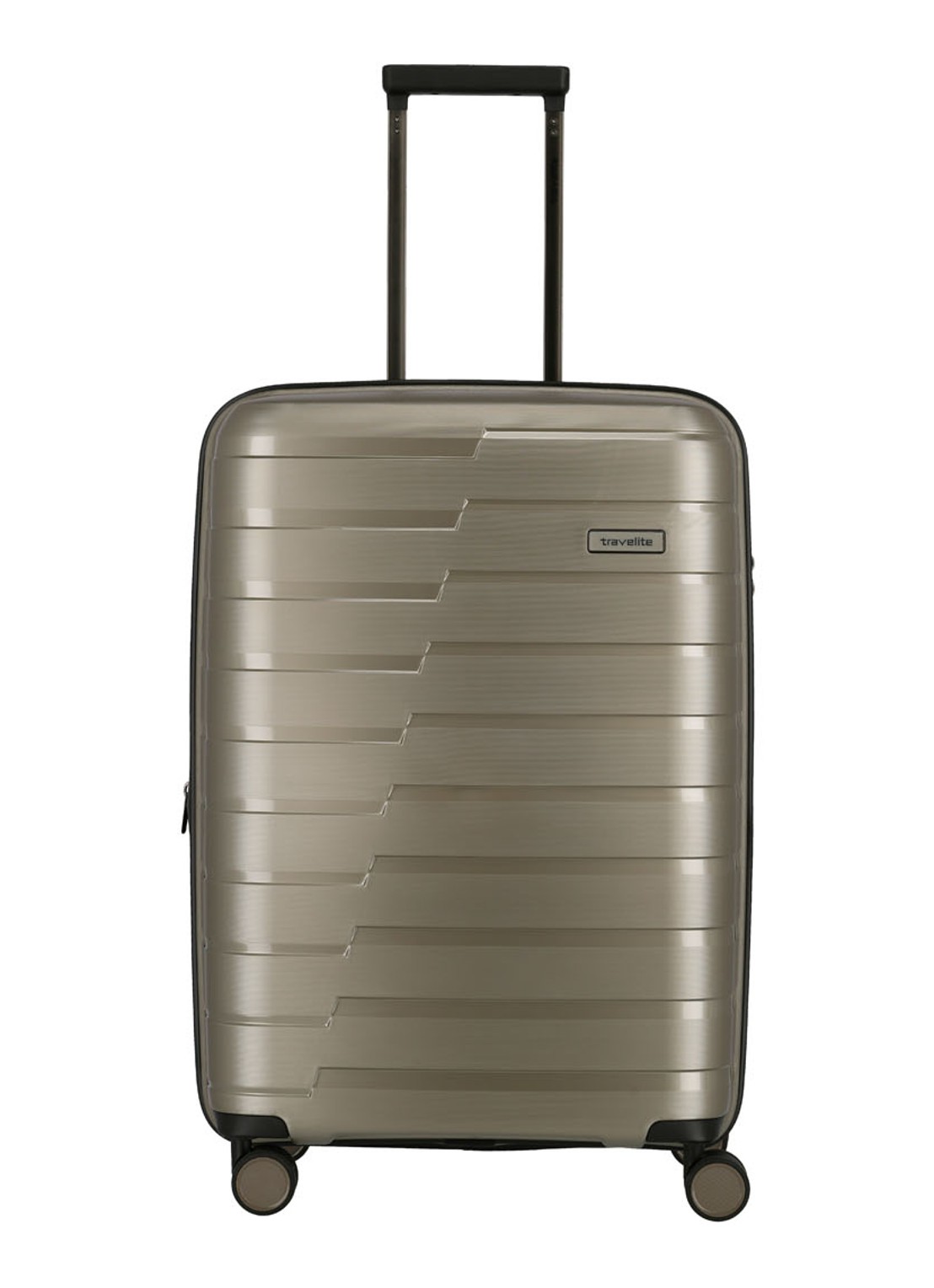 Travelite Air Base spinner 67 cm - voorkant geelgoud