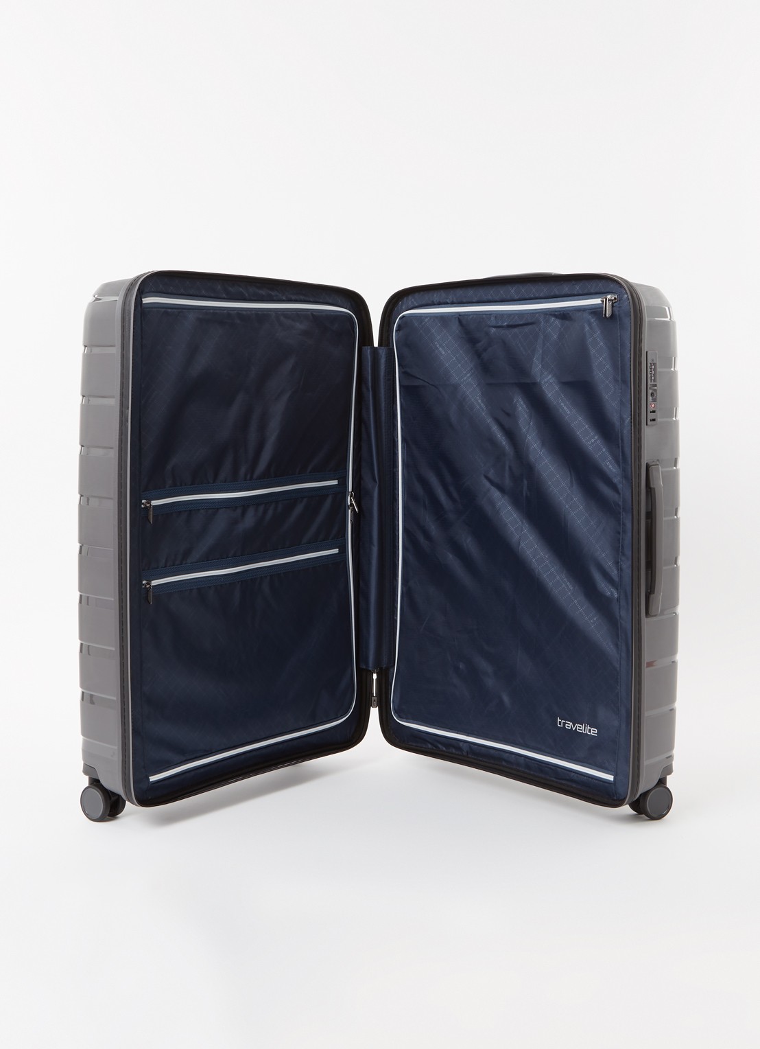 Travelite Air Base spinner 77 cm - detail 2 antraciet