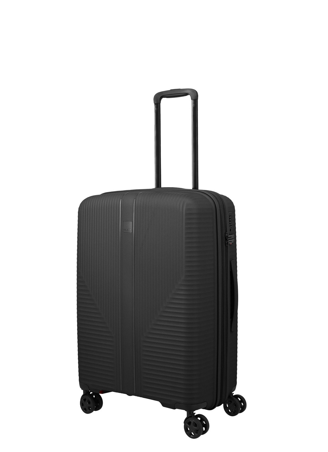 Travelite Air Stripe vergrootbare spinner 66 cm - detail 3 zwart