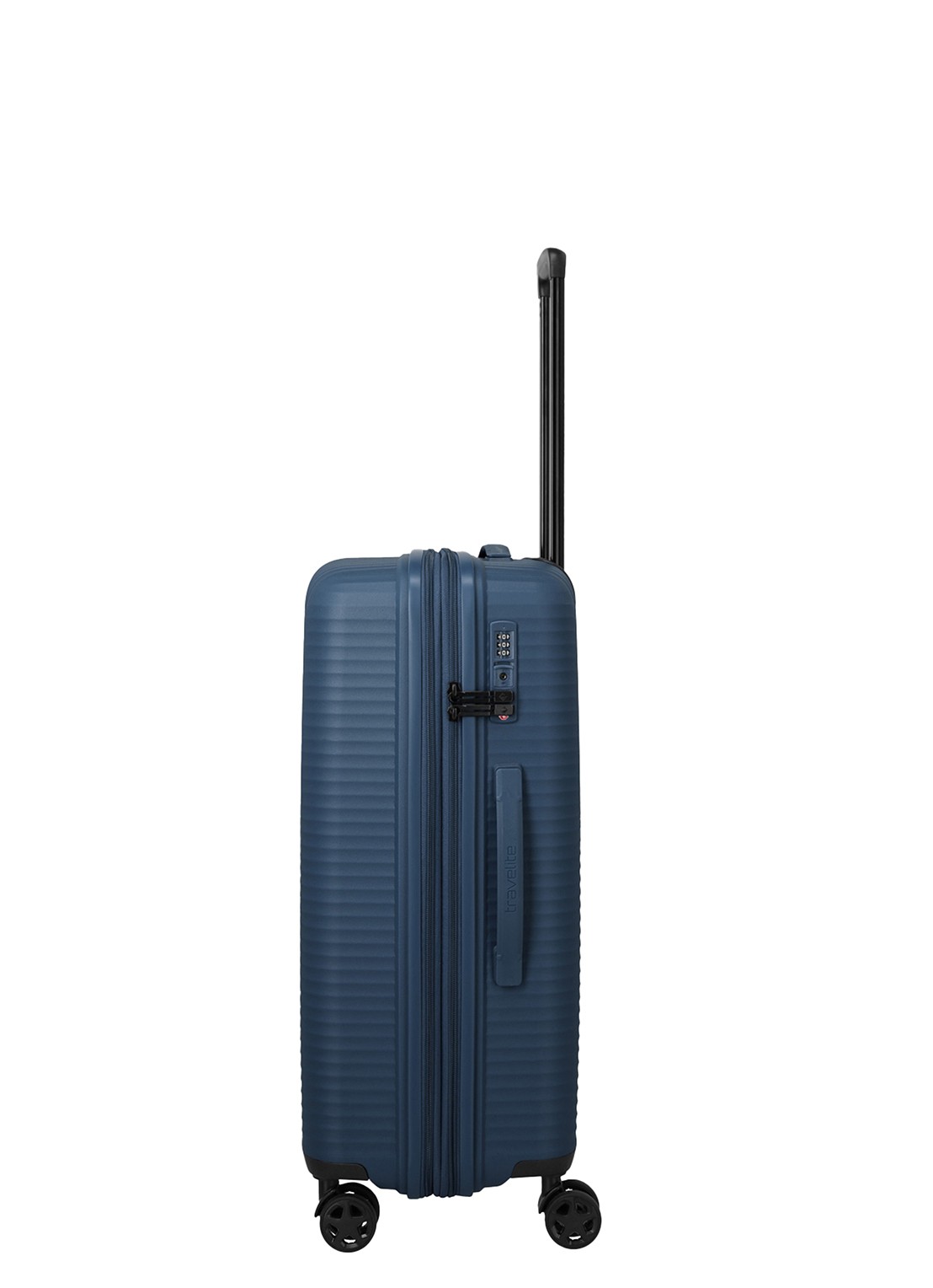 Travelite Air Stripe vergrootbare spinner 66 cm - detail 6 donkerblauw