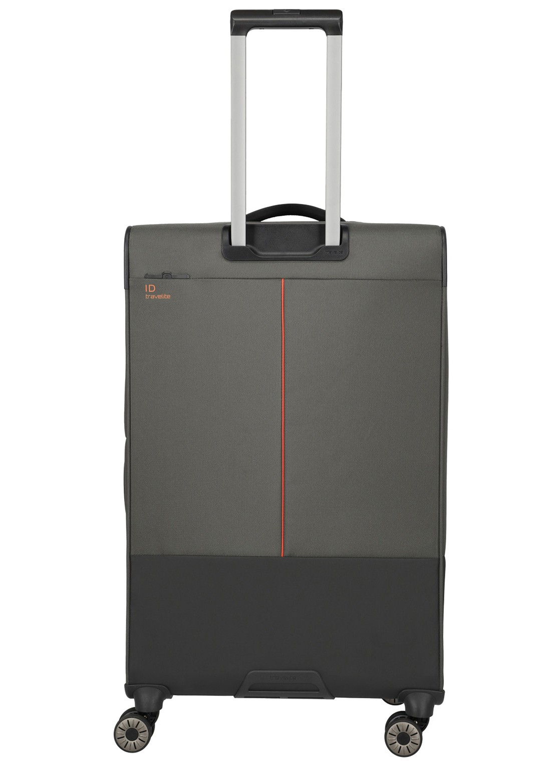 Travelite Crosslite 5.0 L vergrootbare spinner 77 cm - achterkant 2 olijfgroen