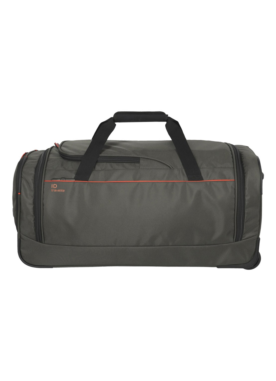 Travelite Crosslite M weekendtas  - achterkant 3 olijfgroen