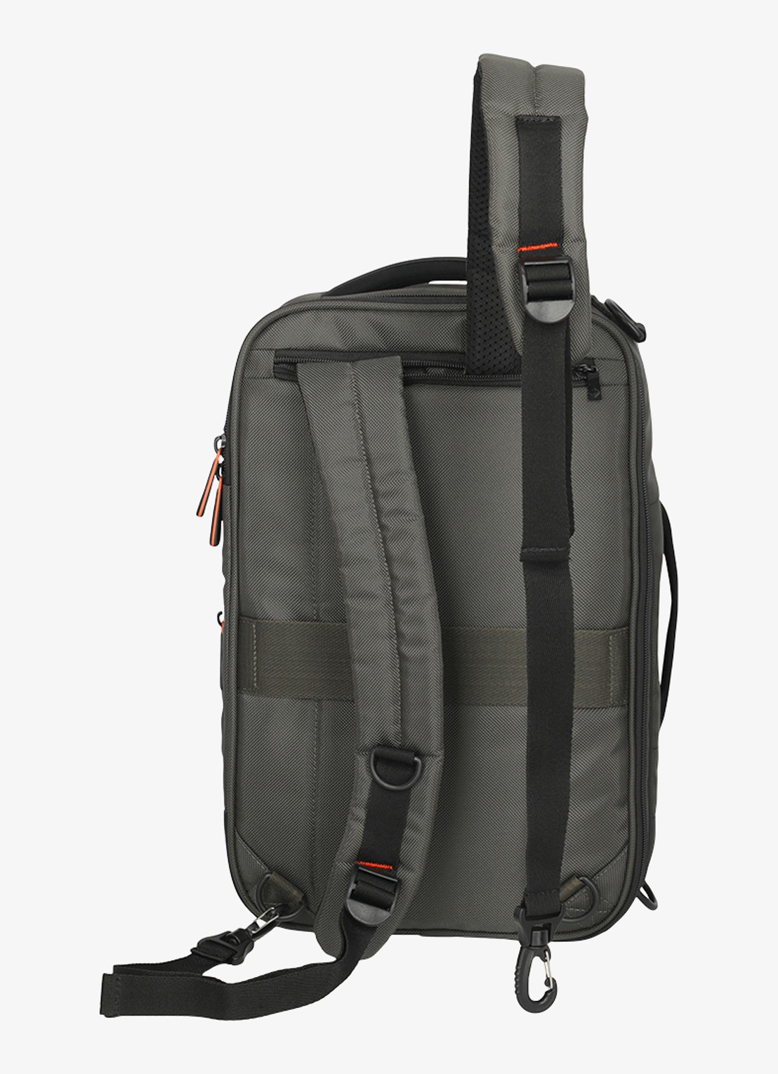 Travelite Crosslite underseater rugzak met 15 inch laptopvak - achterkant 3 groen