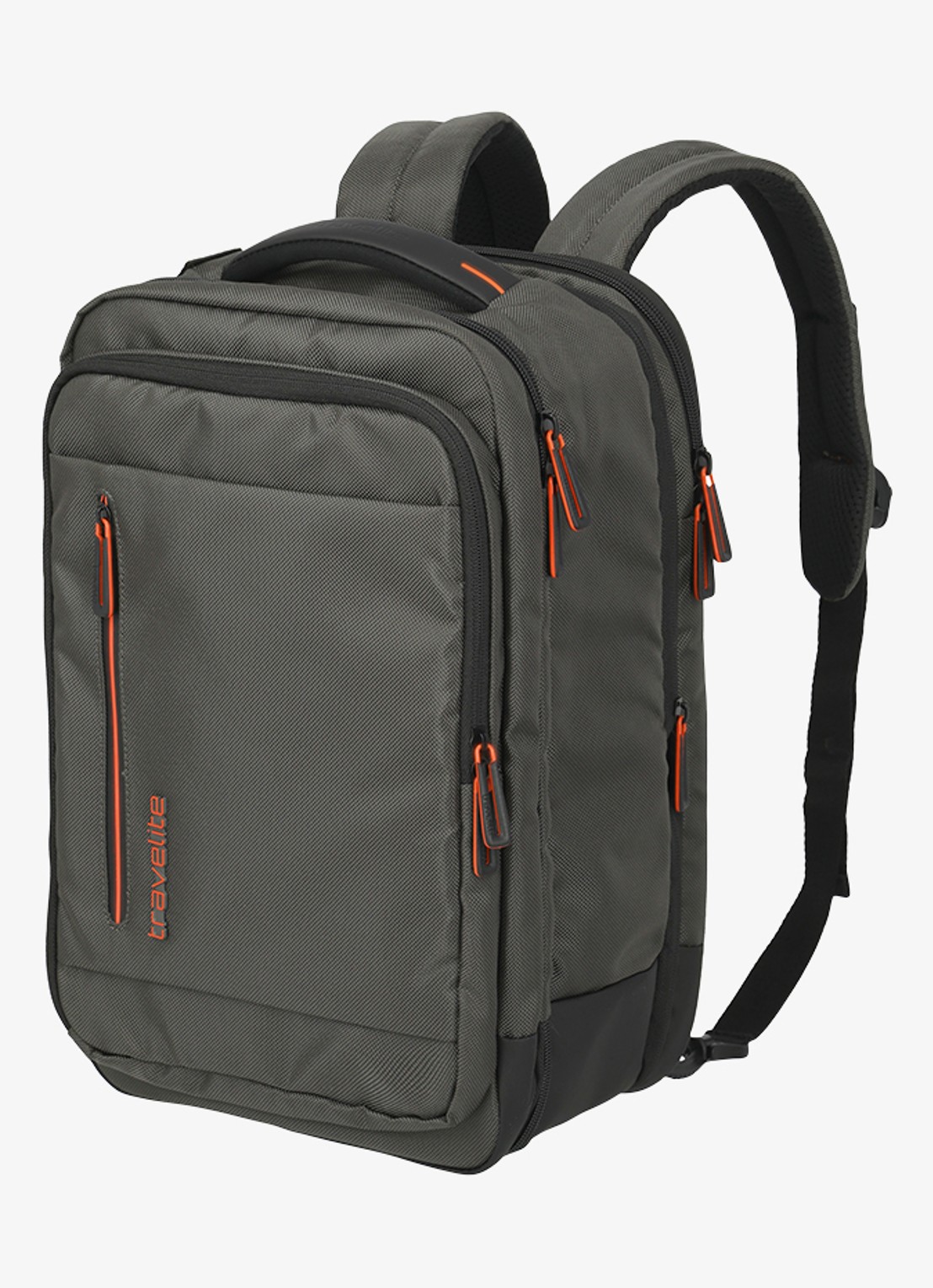 Travelite Crosslite underseater rugzak met 15 inch laptopvak - detail 4 groen