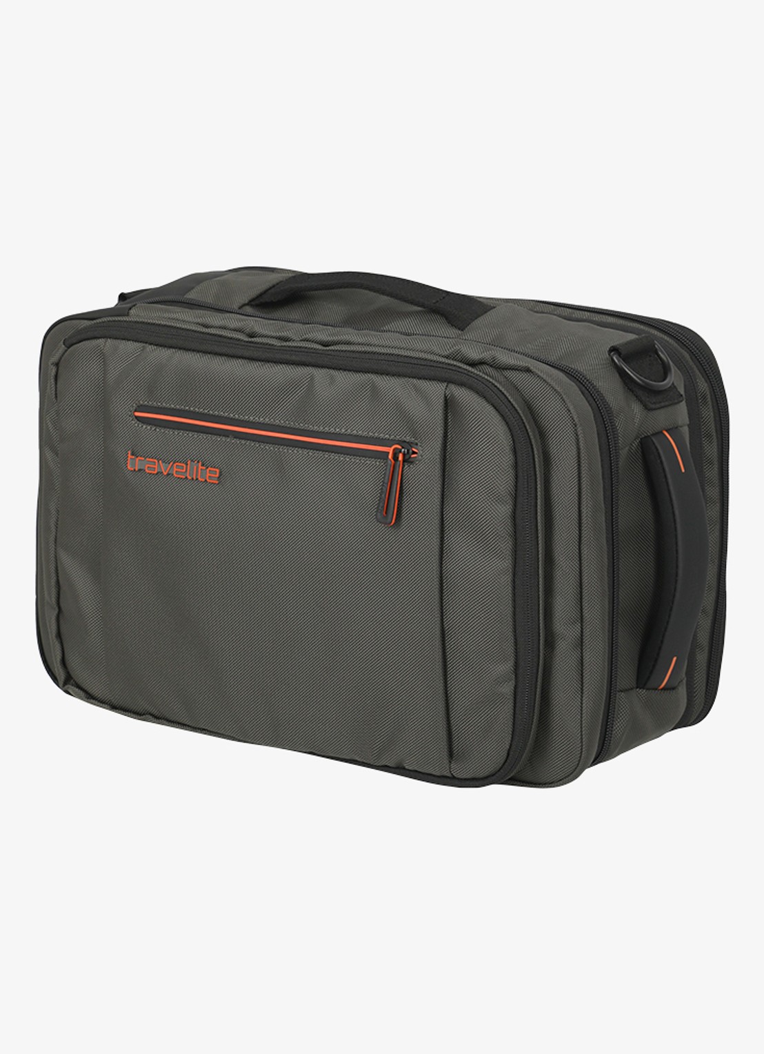 Travelite Crosslite underseater rugzak met 15 inch laptopvak - detail 5 groen