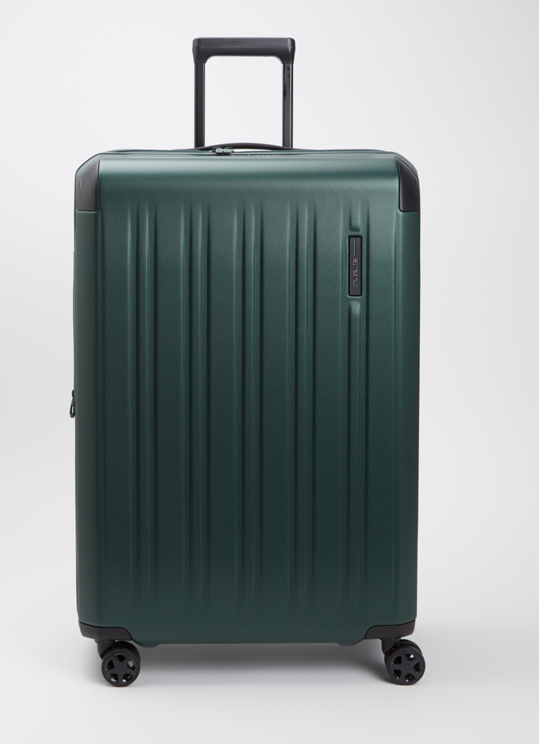 Travelite Dynamiic L vergrootbare spinner 76 cm - voorkant 3 groen
