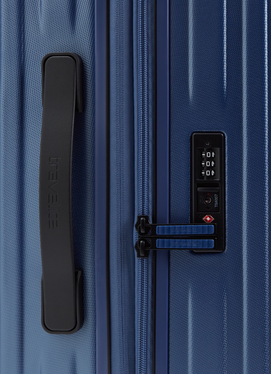Travelite Dynamiic L vergrootbare spinner 76 cm - detail 2 donkerblauw
