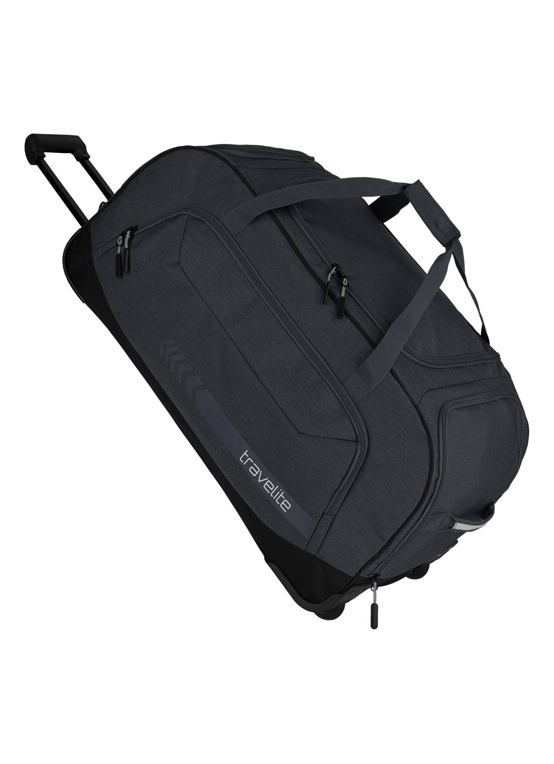 Travelite Kick Off trolley 77 cm - detail 2 zwart