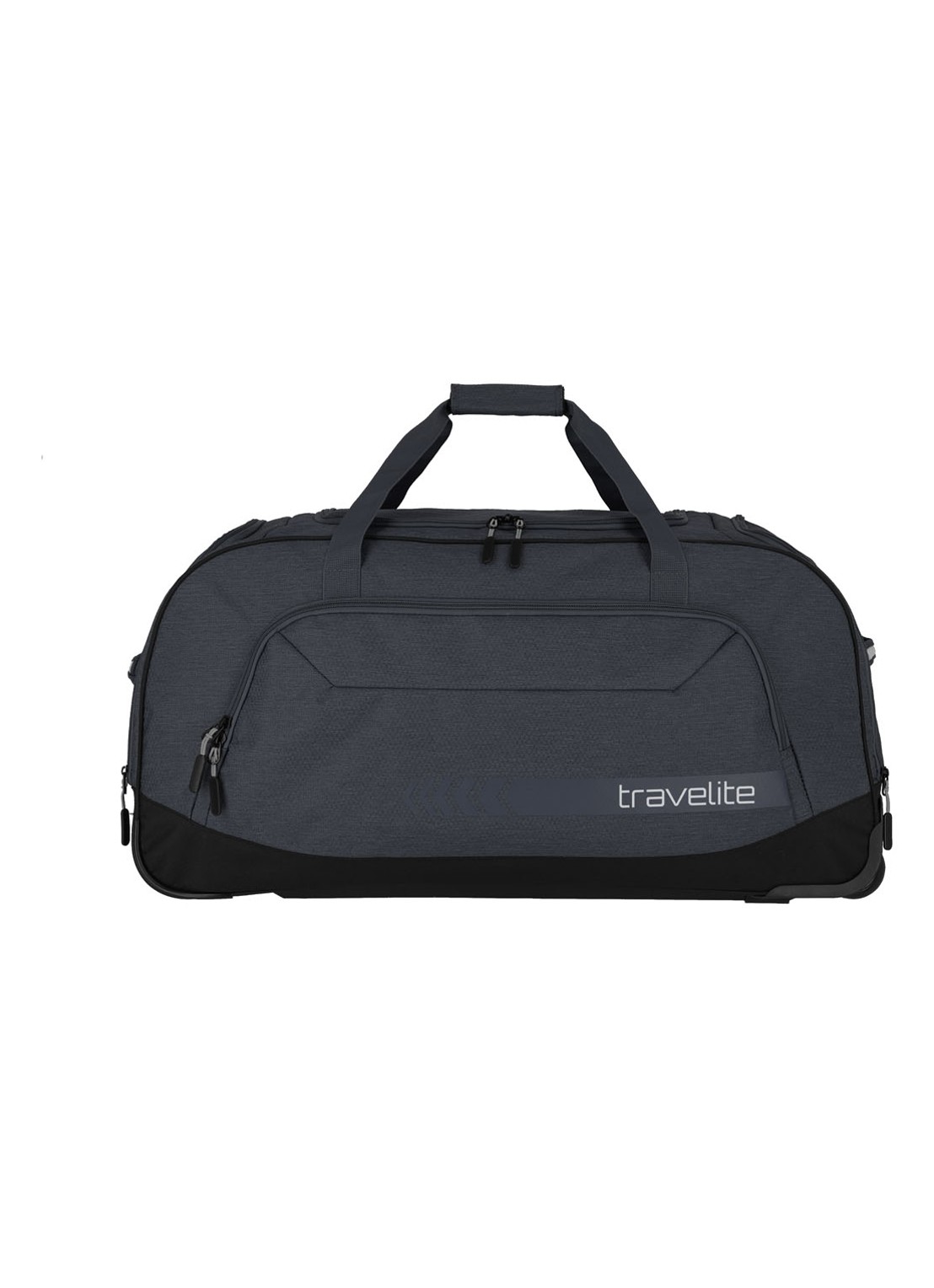 Travelite Kick Off trolley 77 cm - voorkant zwart