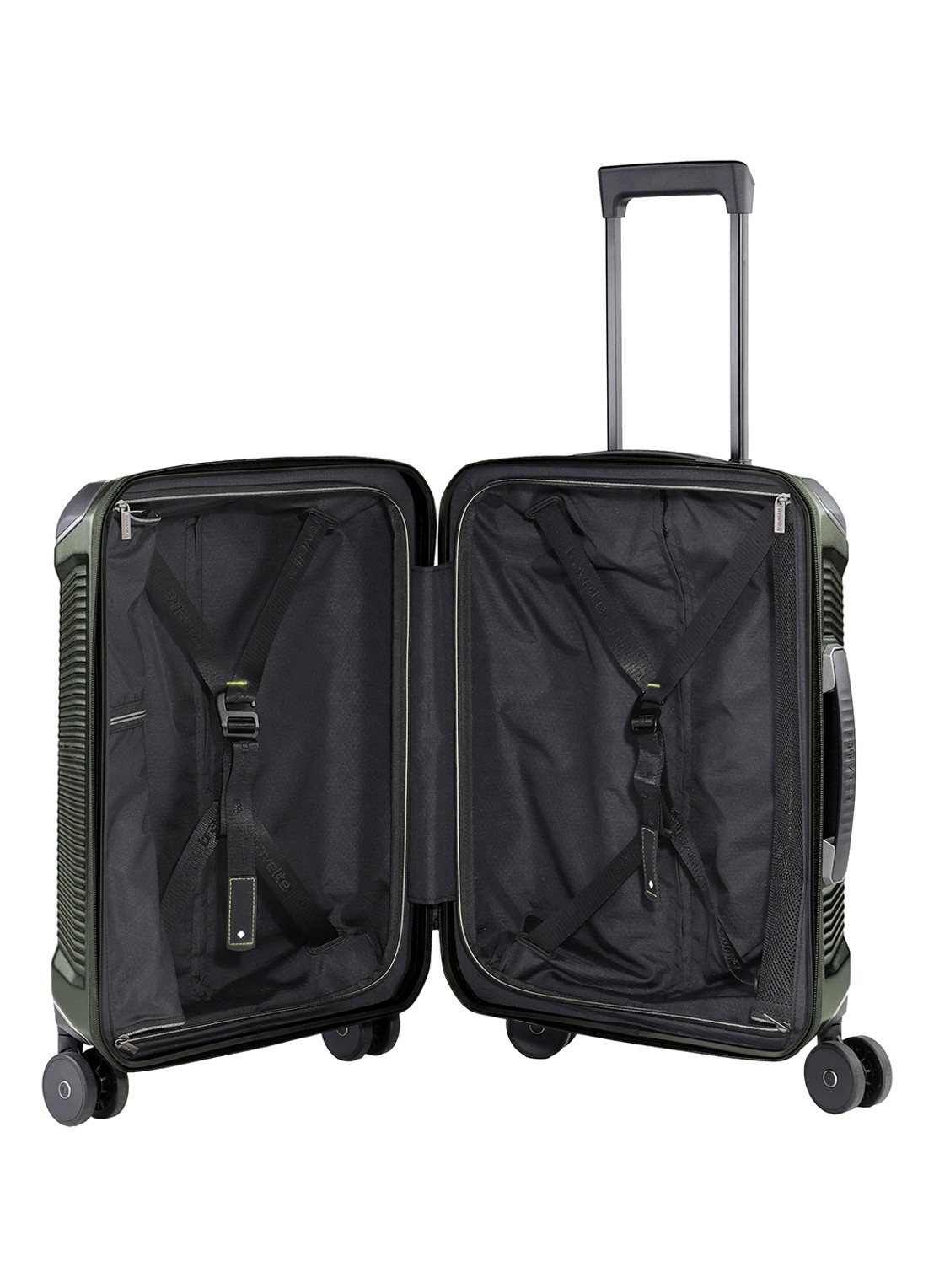 Travelite Millennium spinner 55 cm - detail 2 groen
