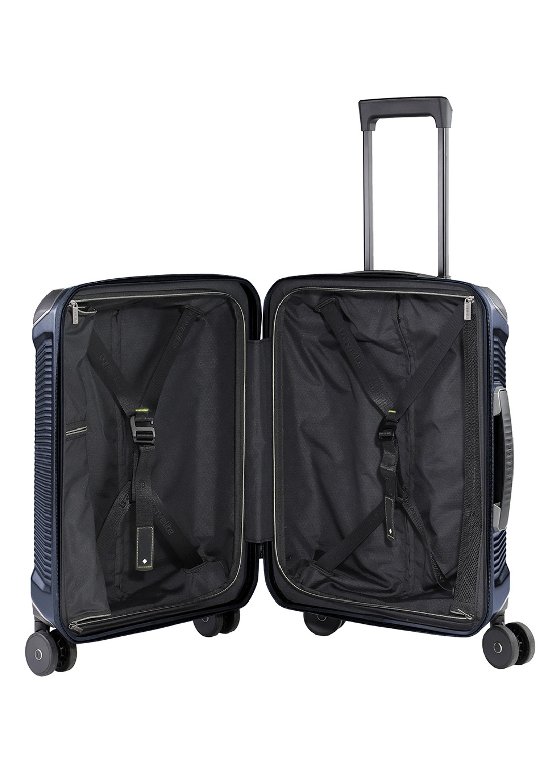 Travelite Millennium spinner 55 cm - detail 3 donkerblauw
