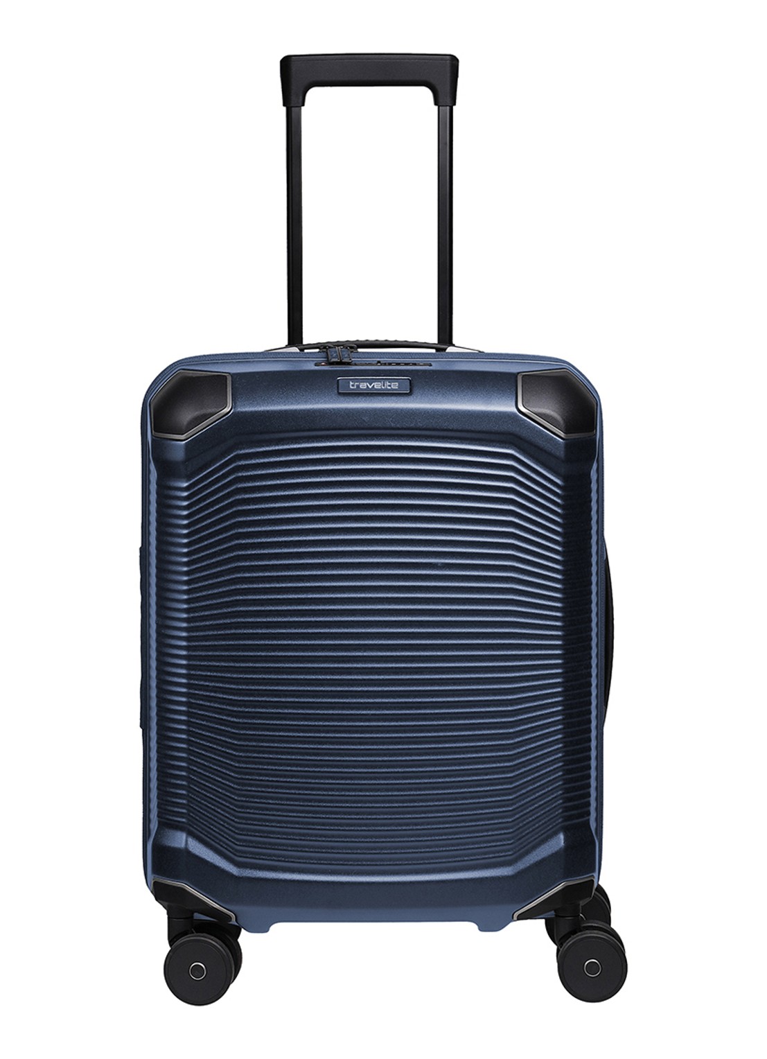 Travelite Millennium spinner 55 cm - voorkant 6 donkerblauw