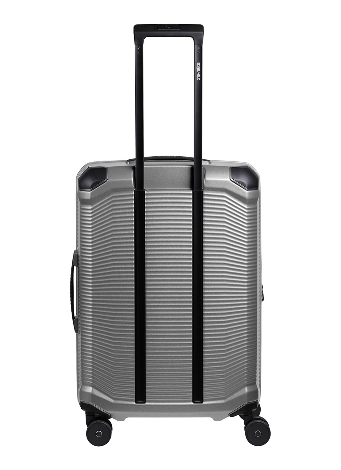 Travelite Millennium spinner 67 cm - achterkant zilver