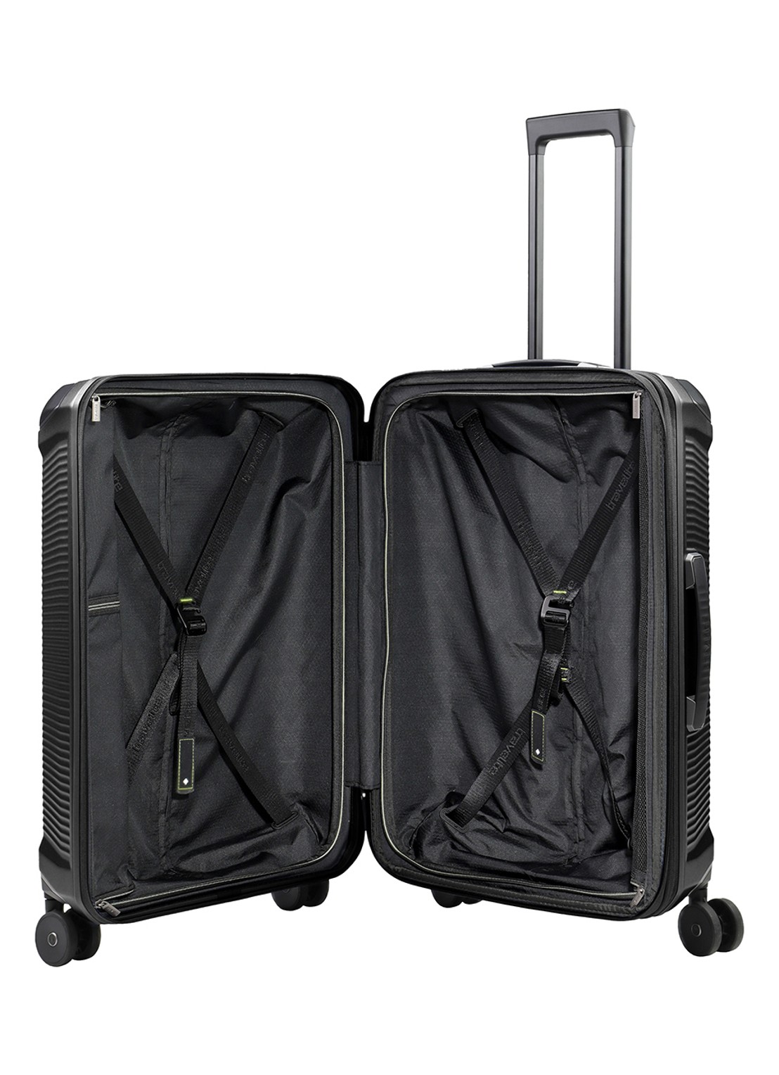 Travelite Millennium spinner 67 cm - detail zwart