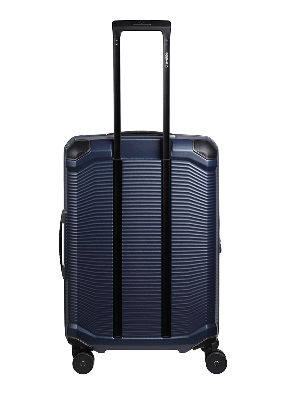Travelite Millennium spinner 67 cm - achterkant 7 donkerblauw
