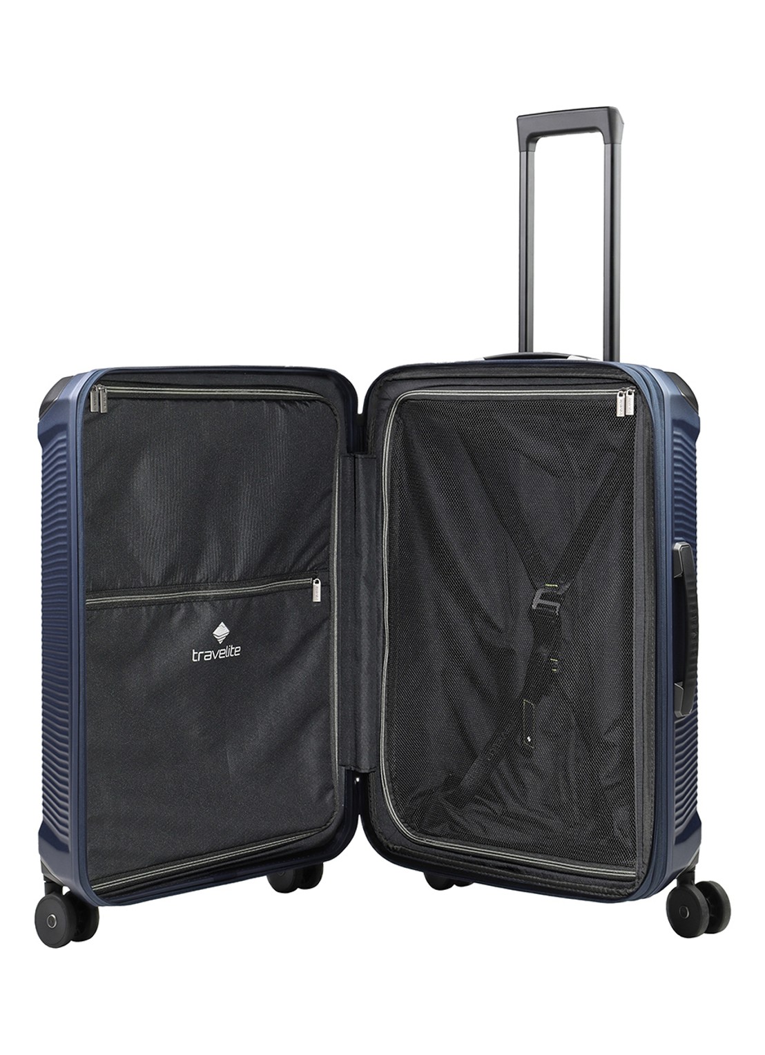 Travelite Millennium spinner 67 cm - detail 3 donkerblauw