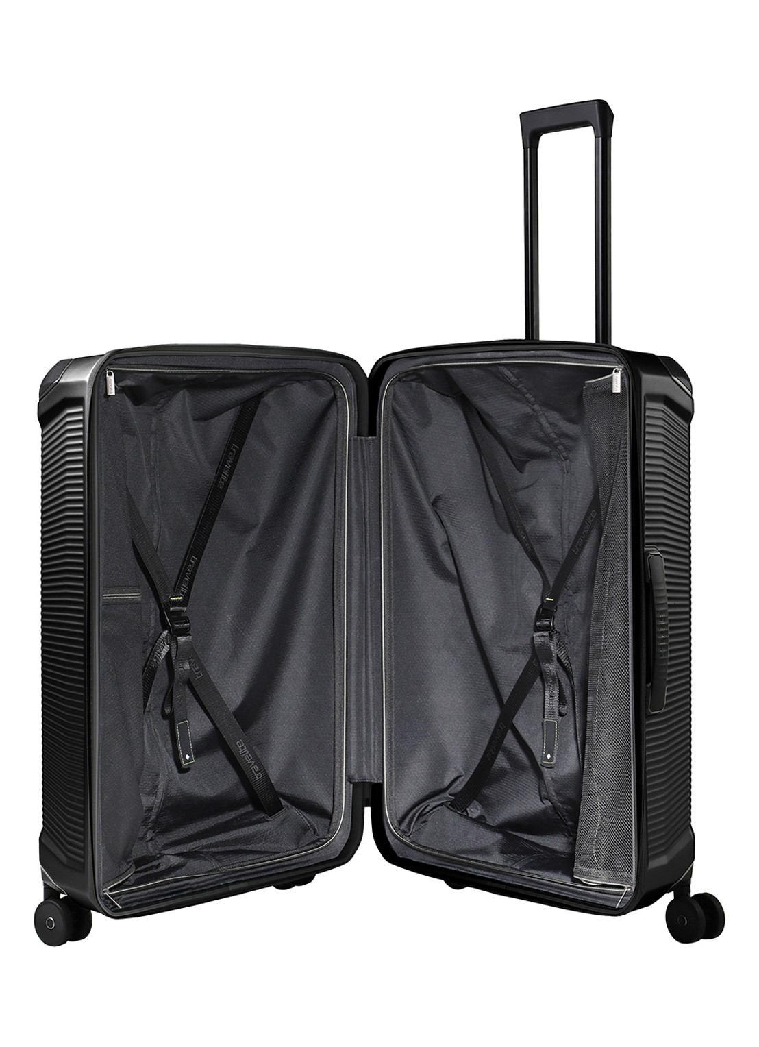 Travelite Millennium spinner 76 cm - detail 2 zwart