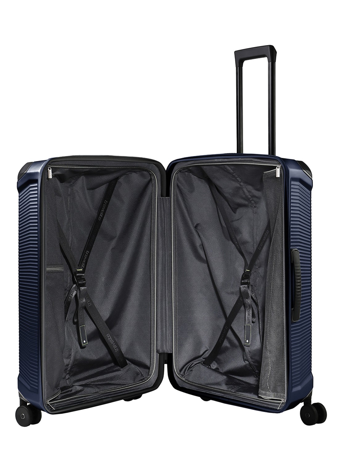 Travelite Millennium spinner 76 cm - detail 4 donkerblauw