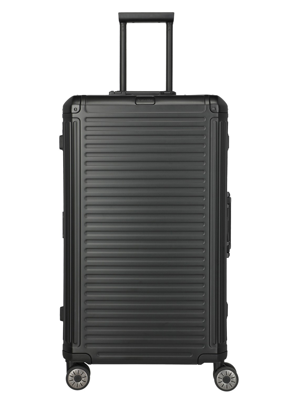Travelite Next L spinner 76 cm - voorkant zwart