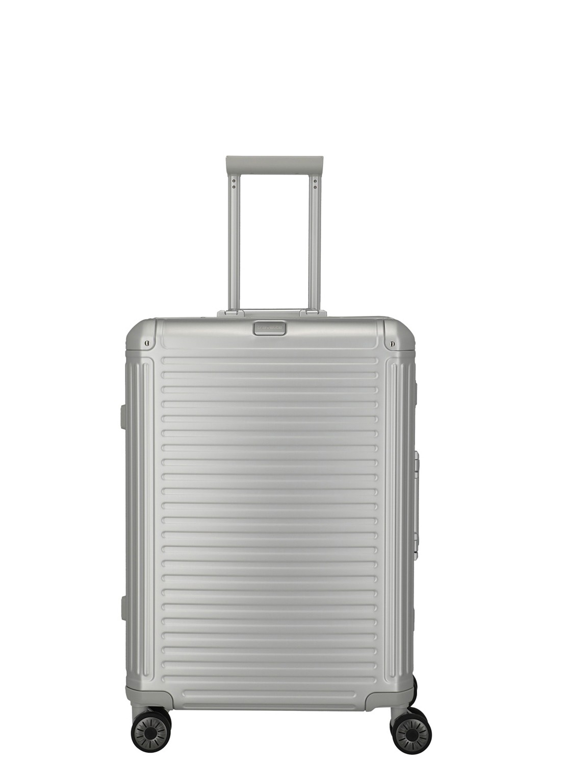 Travelite Next M spinner 67 cm - voorkant zilver