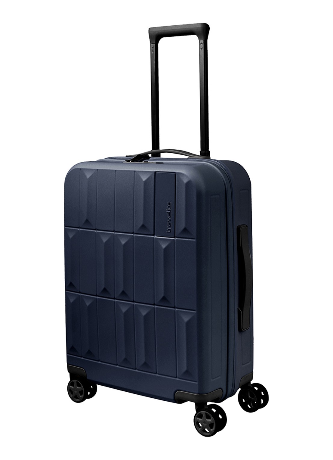 Travelite Panello spinner 55 cm - detail donkerblauw