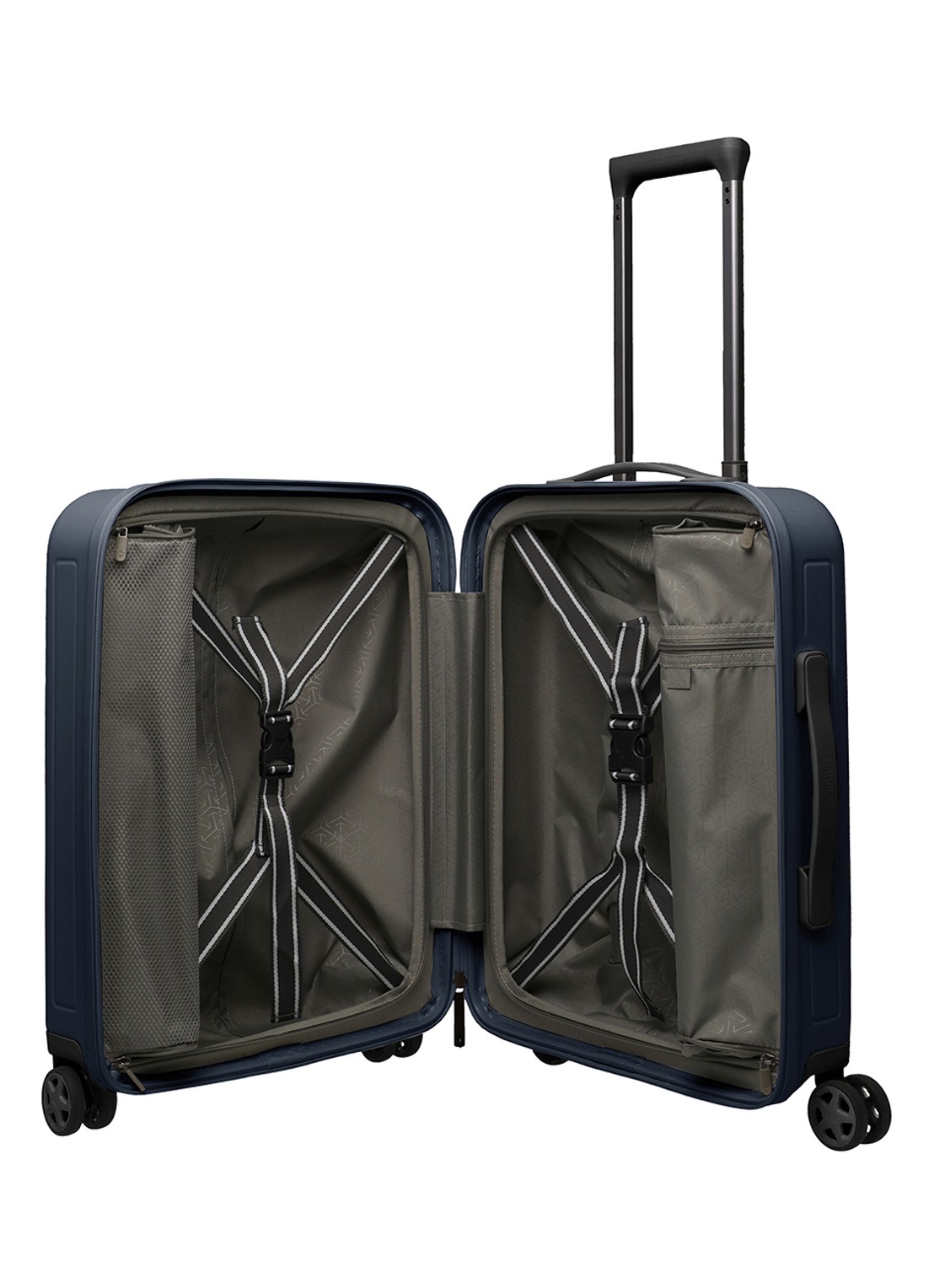 Travelite Panello spinner 55 cm - detail 2 donkerblauw