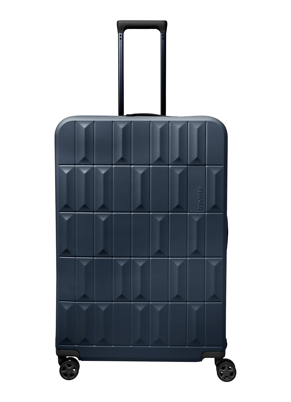 Travelite Panello spinner 76 cm - voorkant 2 donkerblauw
