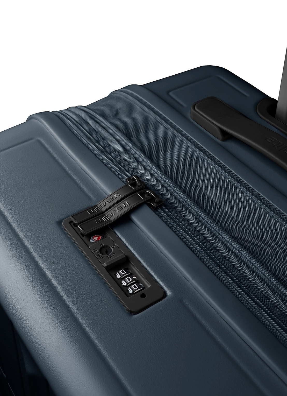 Travelite Panello vergrootbare spinner 65 cm - detail 3 donkerblauw
