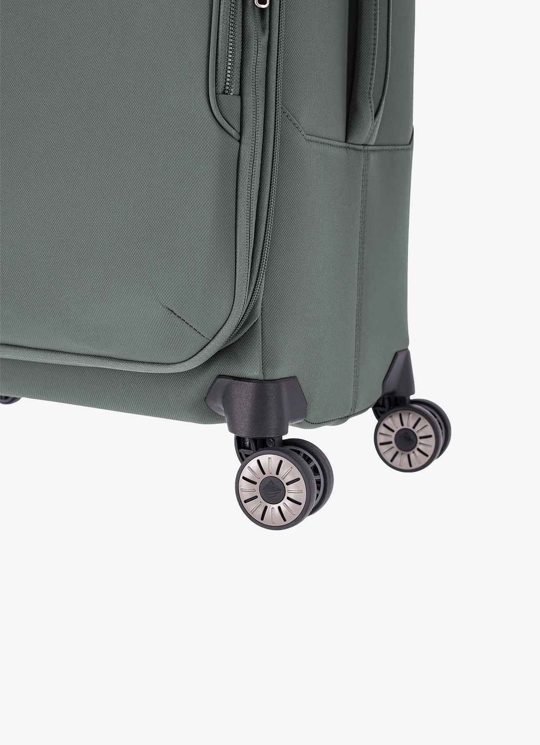Travelite Priima S vergrootbare spinner 55 cm - detail 7 olijfgroen