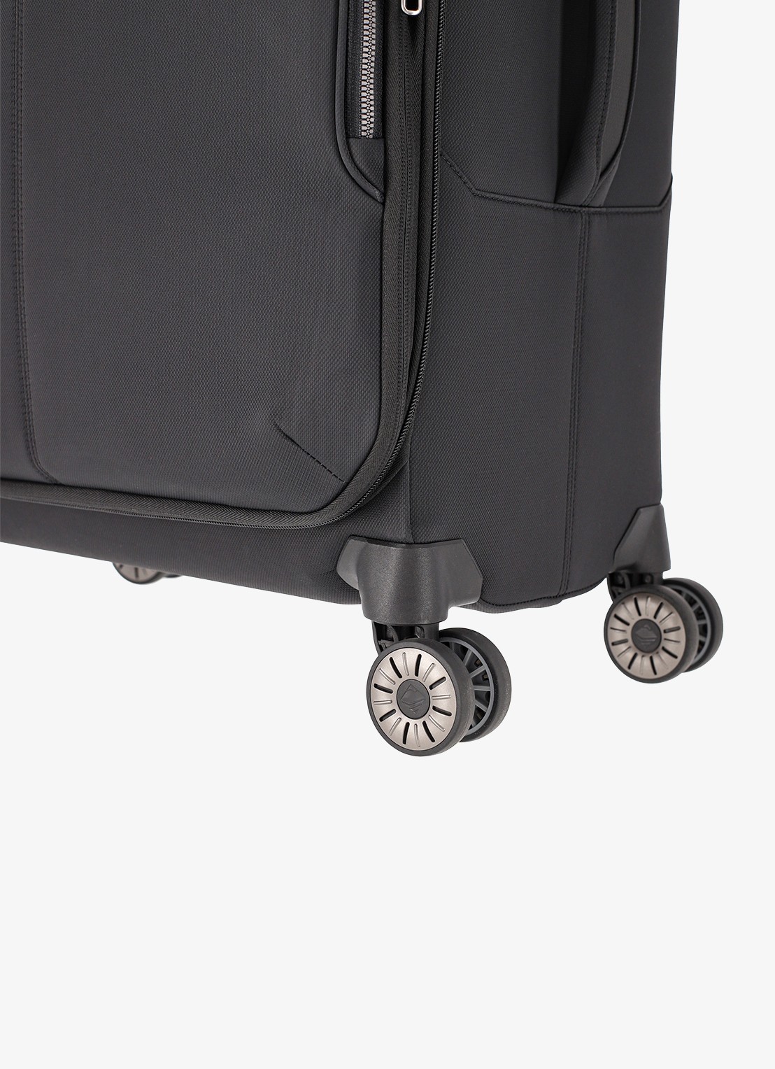 Travelite Priima vergrootbare spinner 55 cm - detail 4 zwart
