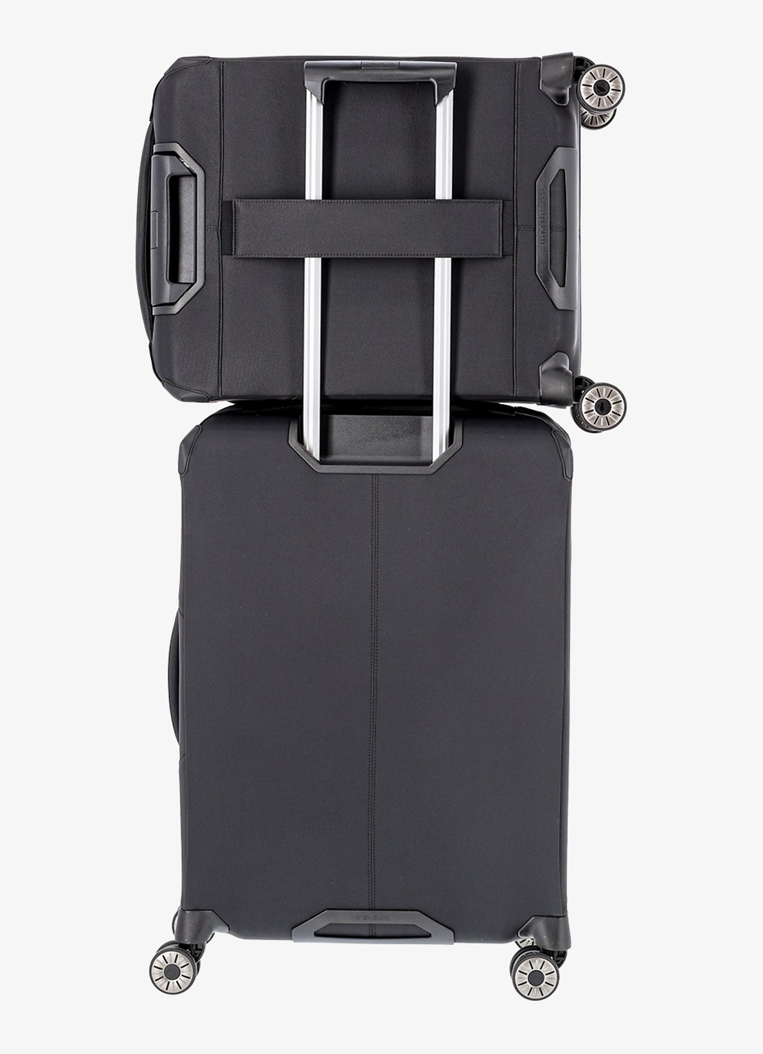 Travelite Priima vergrootbare spinner 55 cm - detail 6 zwart