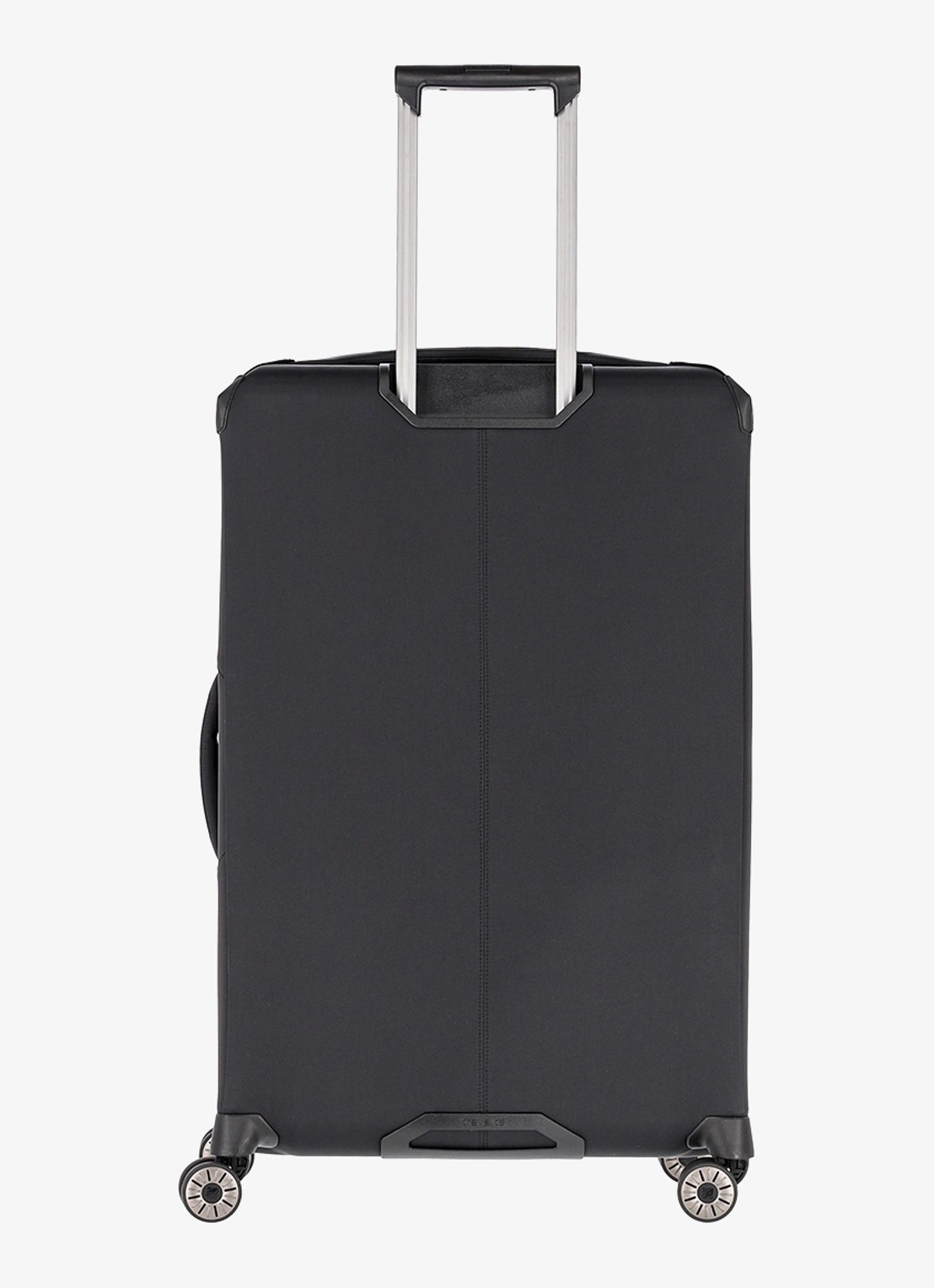 Travelite Priima vergrootbare spinner L 79 cm - achterkant 3 zwart