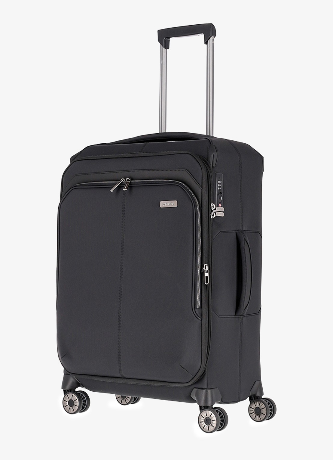 Travelite Priima vergrootbare spinner M 68 cm - detail 4 zwart