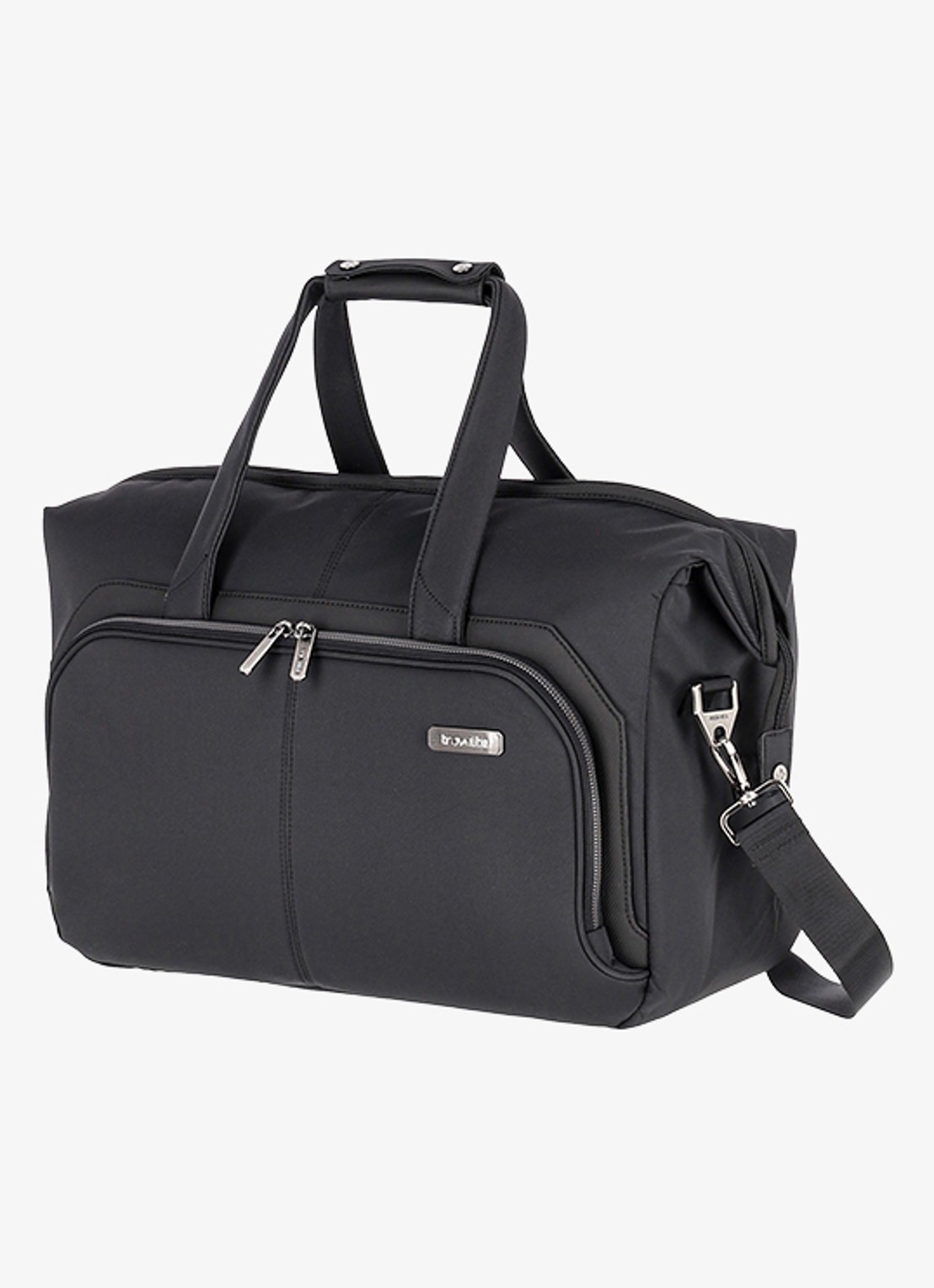 Travelite Priima weekendtas met afneembare schouderriem - detail zwart