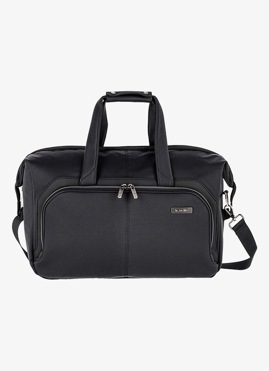Travelite Priima weekendtas met afneembare schouderriem - voorkant 6 zwart