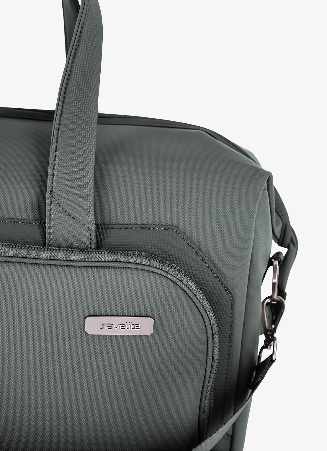 Travelite Priima weekendtas met afneembare schouderriem - detail 7 olijfgroen