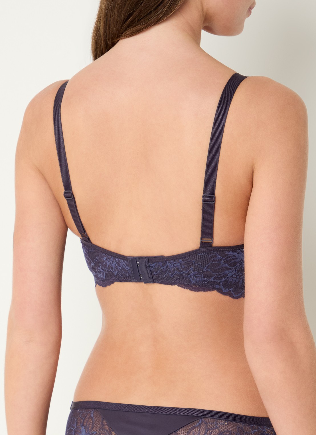 Triumph Amourette beugel bh van kant - achterkant 5 indigo