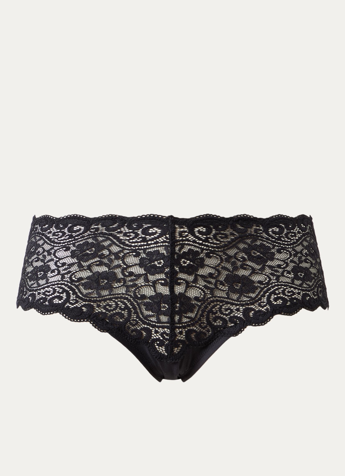 Triumph Amourette slip van kant - voorkant 4 zwart