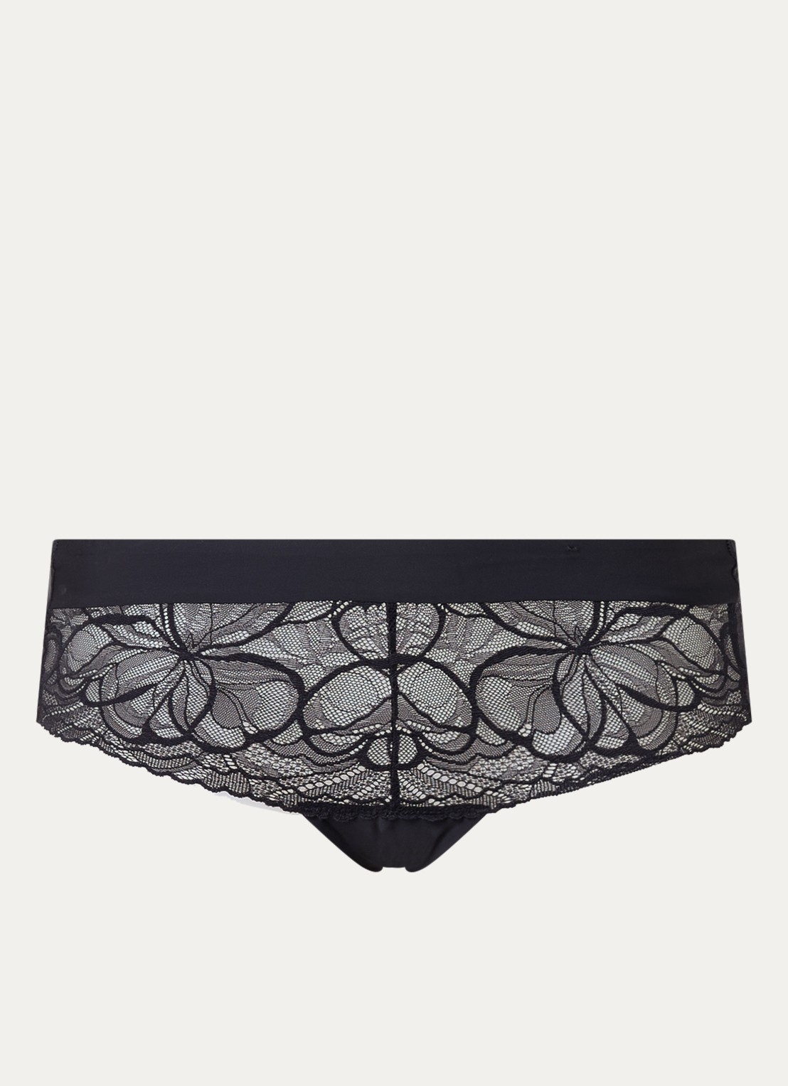 Triumph Body Make-Up Illusion naadloze shorty van kant - voorkant 2 zwart