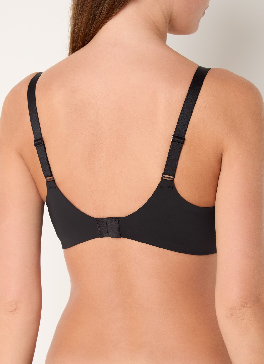 Triumph Body Make-Up Illusion voorgevormde bh met overlay van kant - achterkant donkerblauw