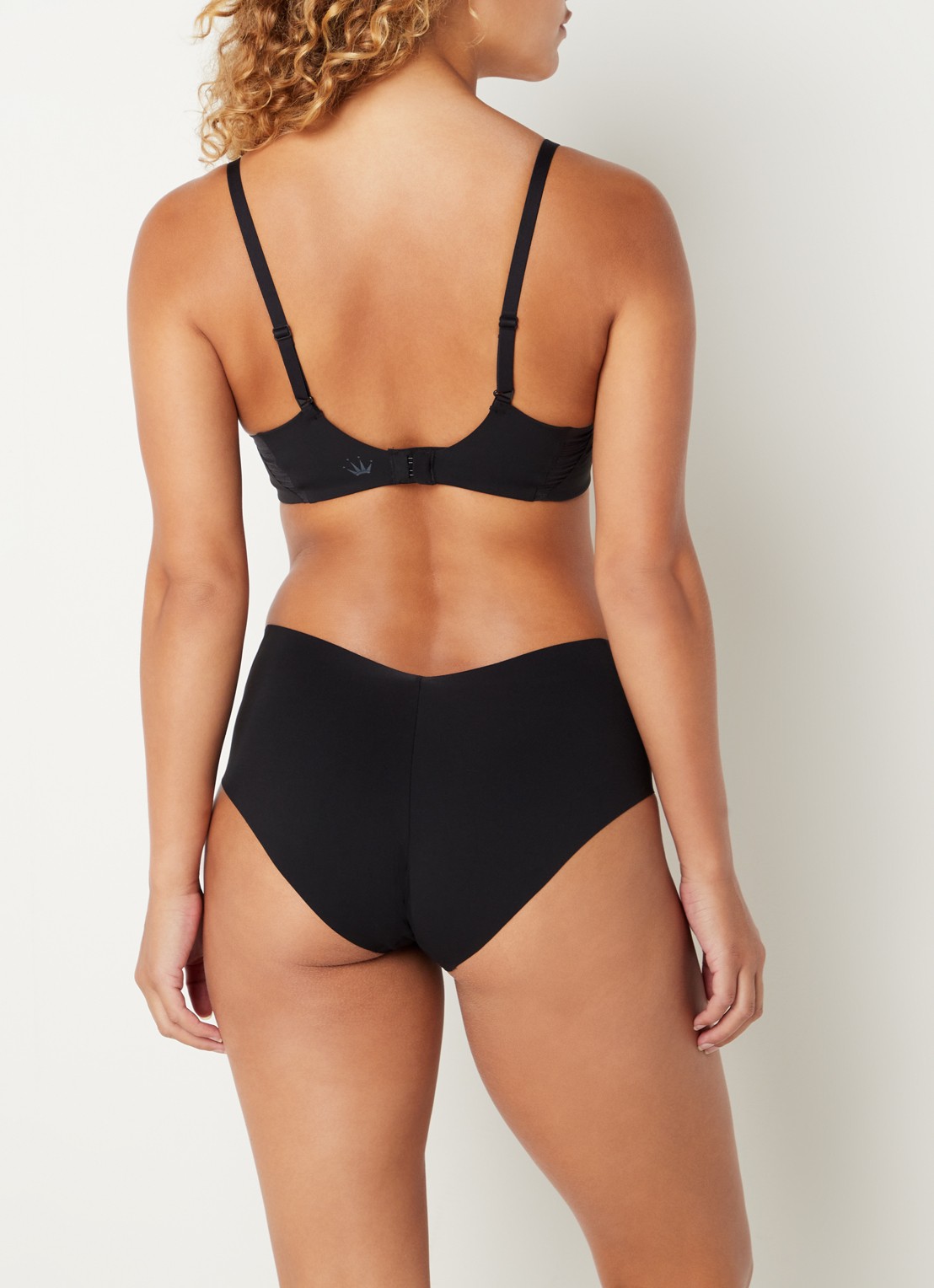 Triumph Flex Smart naadloze high waisted slip - achterkant zwart